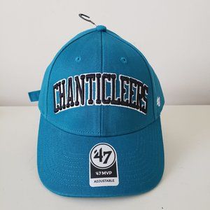 Coastal Carolina Chanticleers Hat Cap Strap Back Teal 47 MVP NCAA Mens